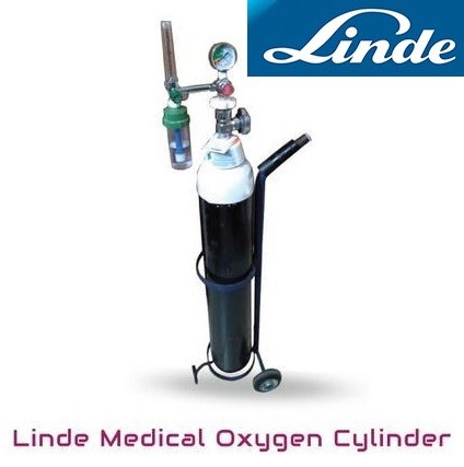 Linde oxygen cylinder